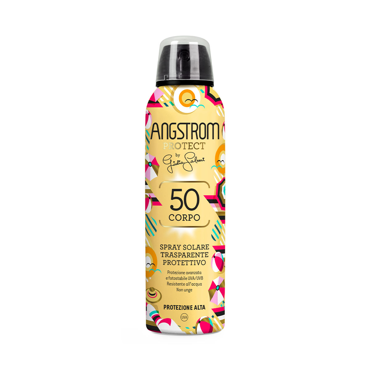 Angstrom spray protezione solare Corpo Trasparente Protettivo SPF 50 150ml