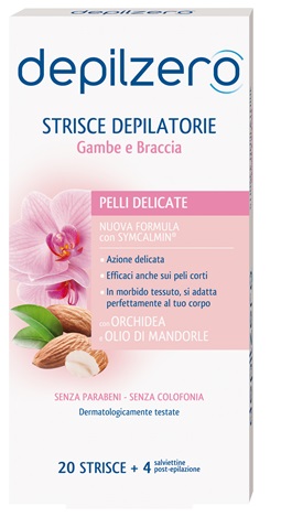 image - 973498052 - Strisce depilatorie per gambe e braccia, realizzate in morbido tessuto, con formula delicata arricchita con estratti di orchidea e olio di mandorle, per una depilazione efficace anche su peli corti. - 4866765_1.jpg