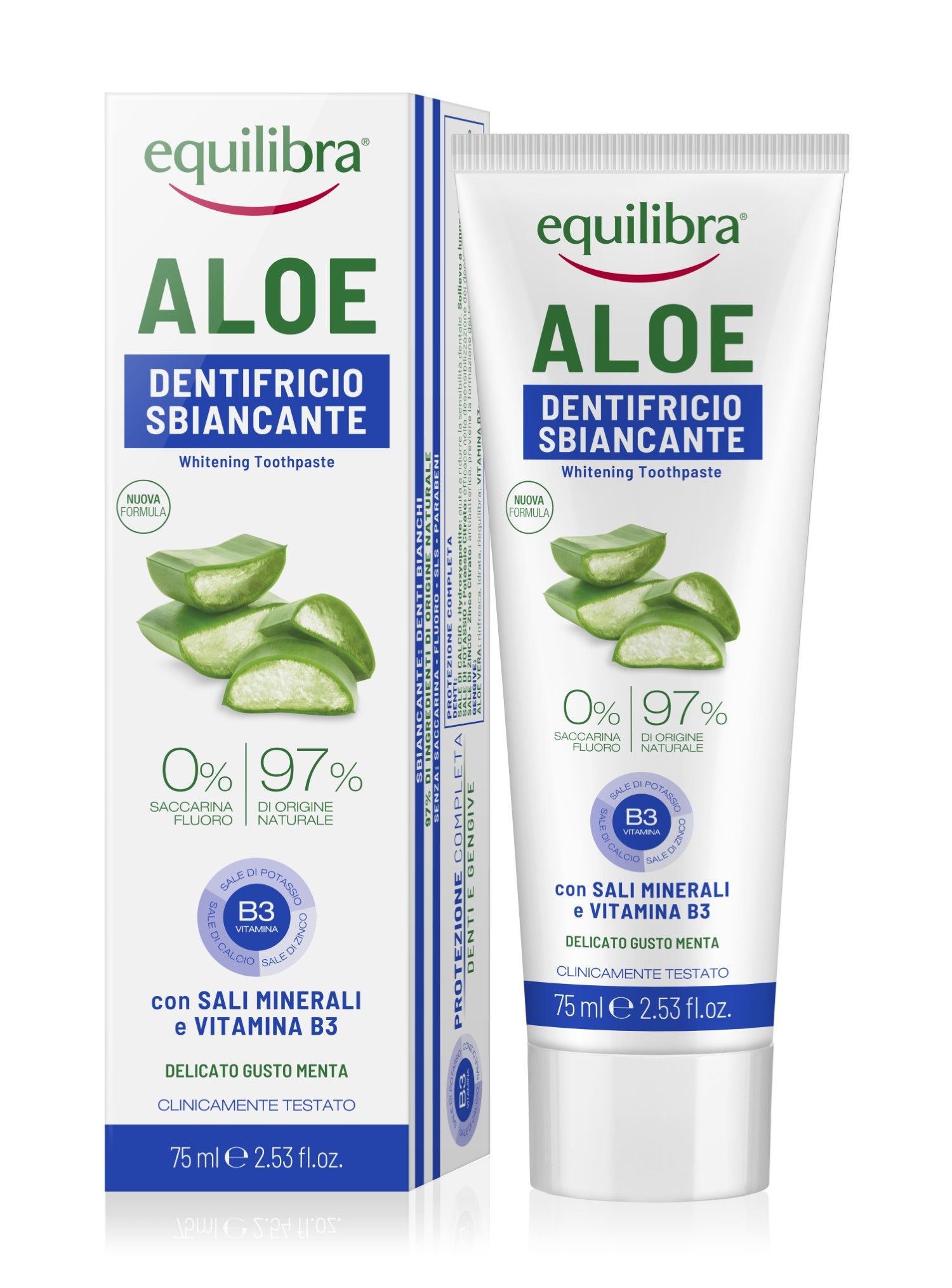 Equilibra Aloe Dentifricio Sbiancante 75ml