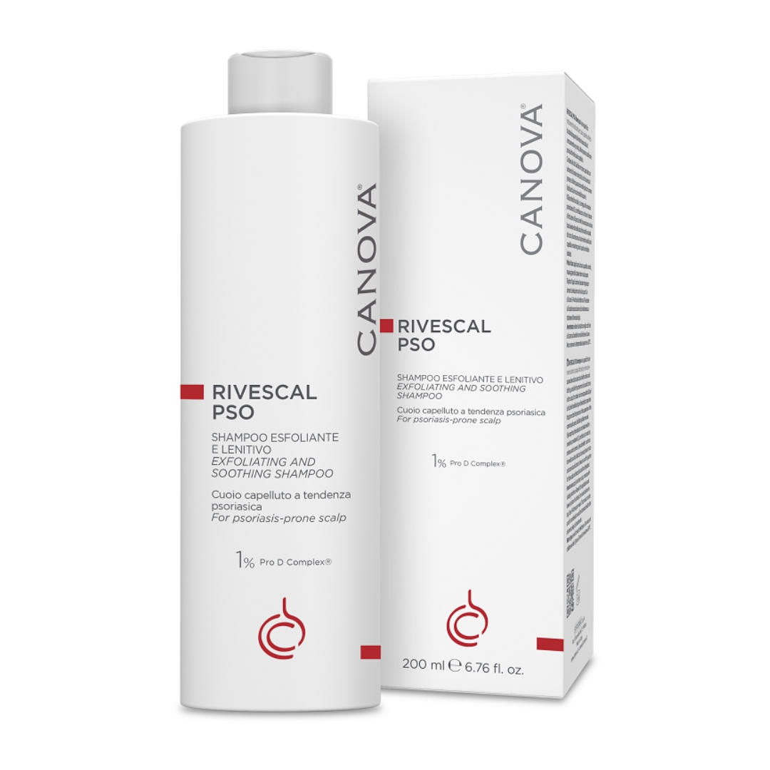 Canova Rivescal Pso Shampoo Esfoliante E Lenitivo Per Cute A Tendenza Psoriasica 200ml