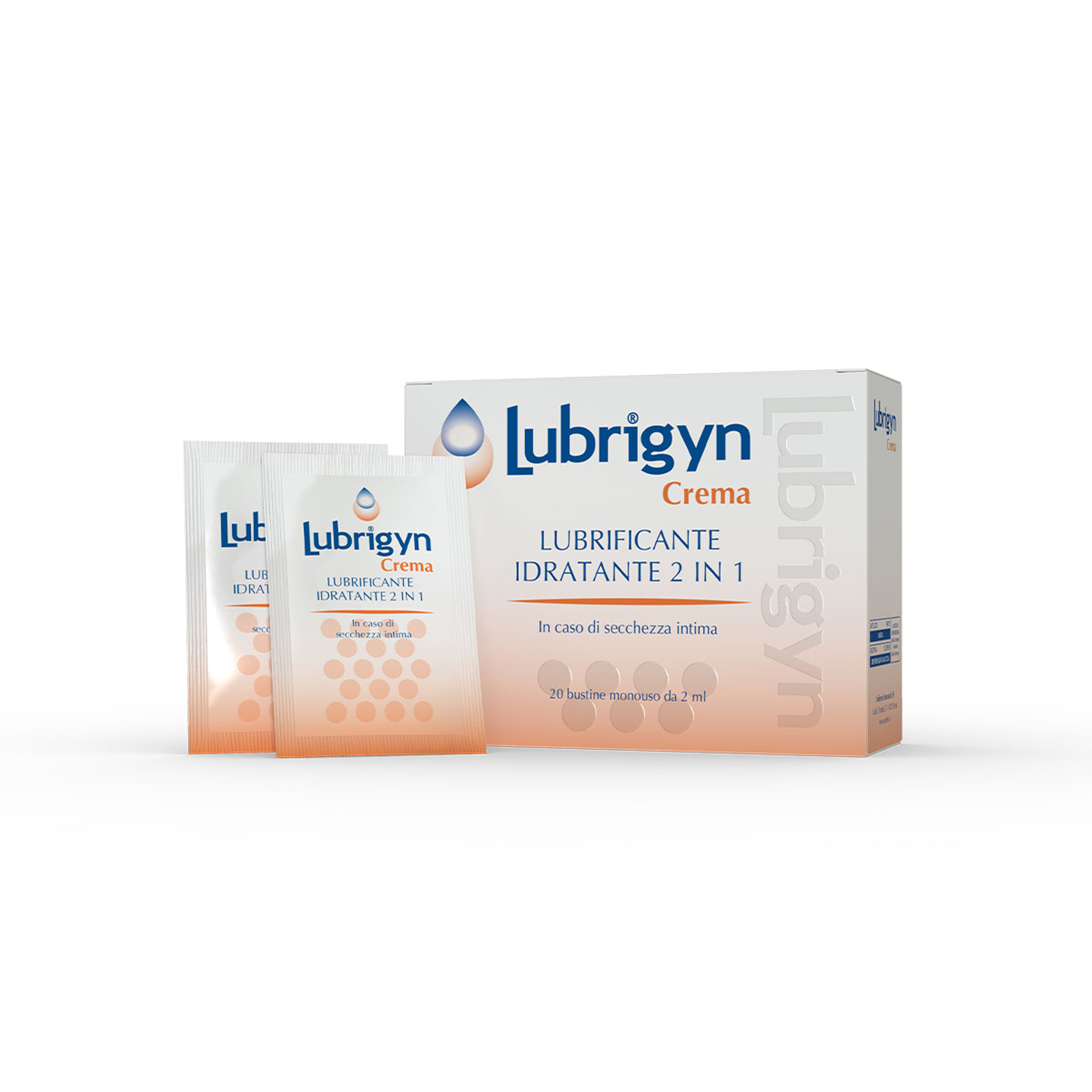 900760240 - LUBRIGYN CREMA VAGINALE 20 BUSTINE 2 ML - 0760249_1.jpg
