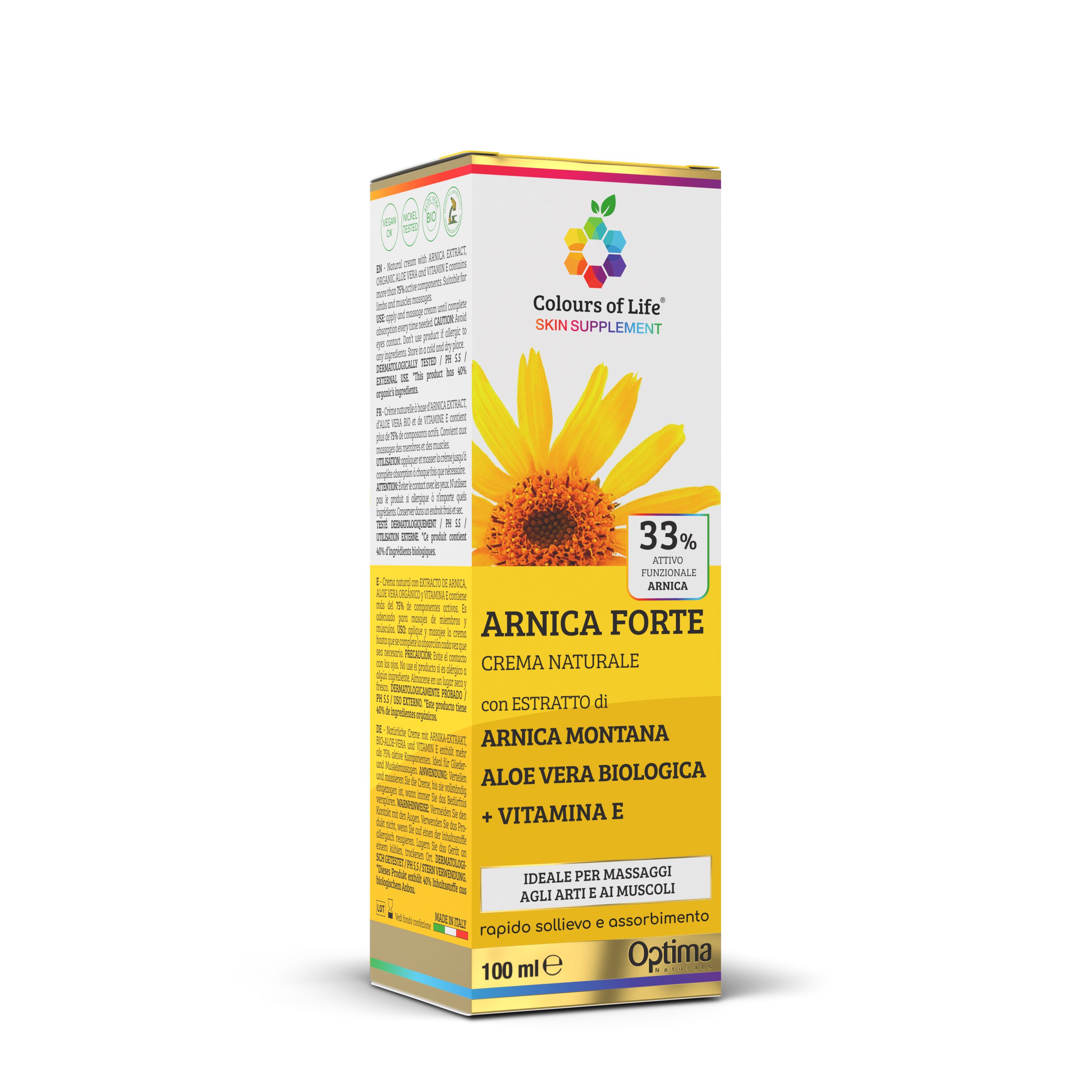 image - 975053164 - Colours of Life Arnica 33% Crema articolazioni 100ml  - 4731959_3.jpg