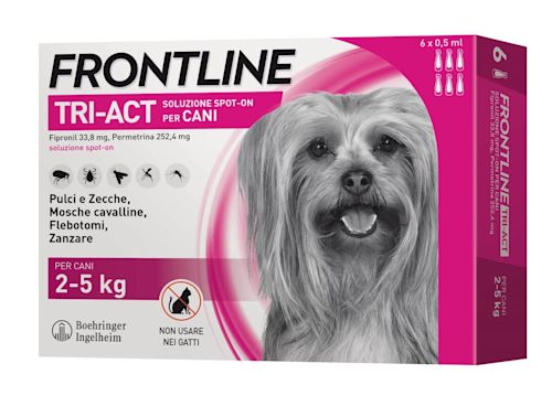 104672035 - Frontline Tri-Act Spot On Soluzione Cani 2-5kg 6 pipette 0,5ml 33,38mg+252,4mg - 4711780_3.jpg