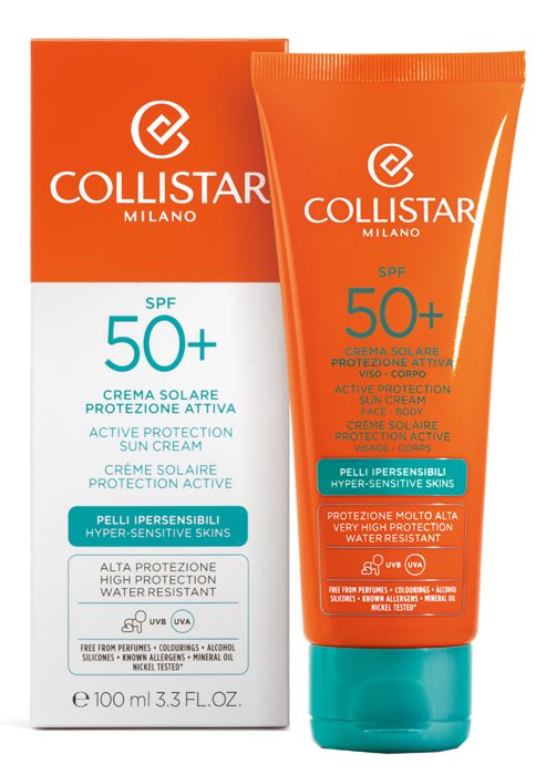 Collistar Crema Solare Protezione Attiva SPF 50+ 100ml