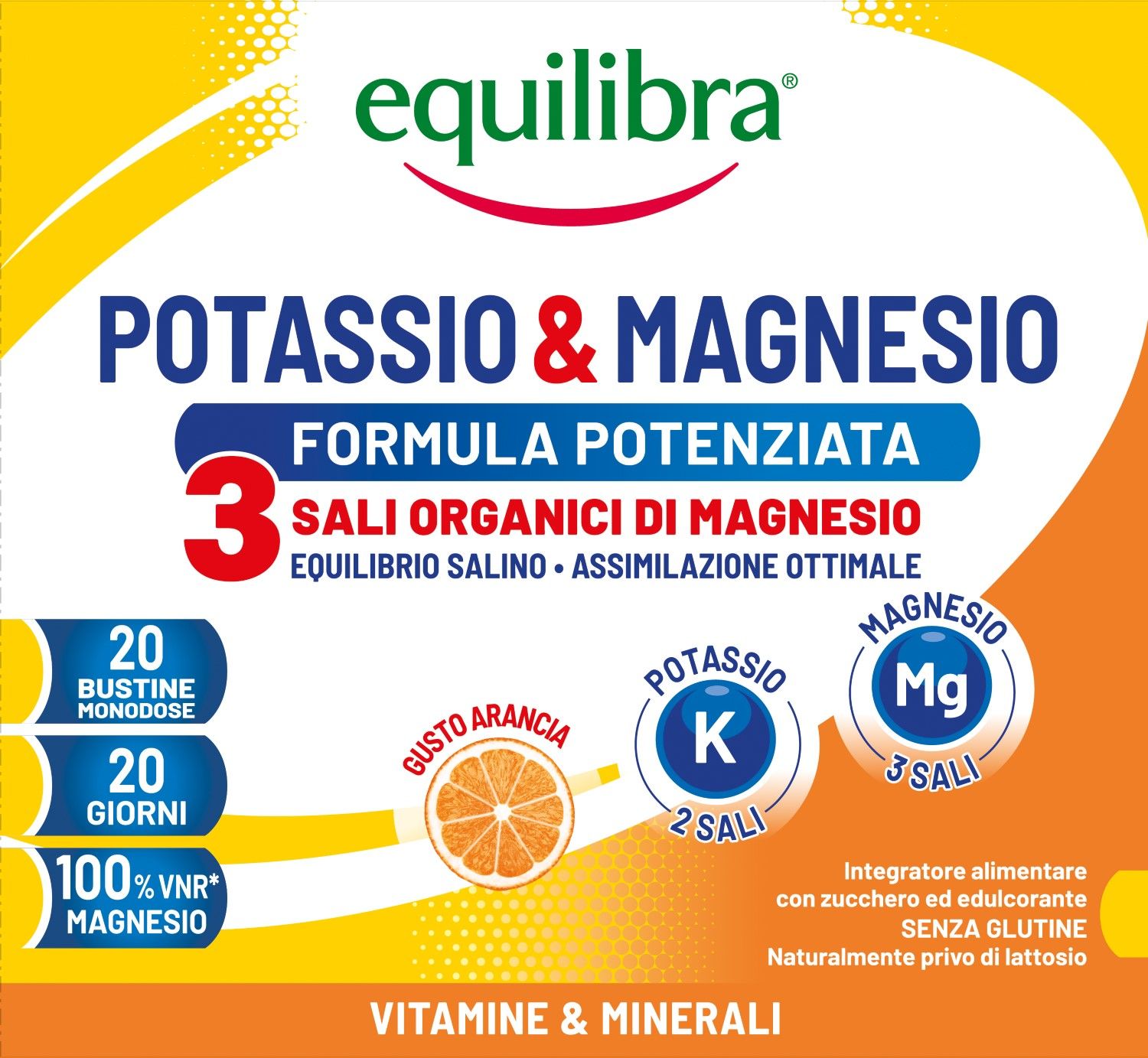 image - 986147116 - Integratore Potassio Magnesio supporta il riequilibrio salino dopo attivit&agrave; fisica o sudorazione intensa. Contribuisce a ridurre stanchezza e affaticamento e alla normale funzione muscolare. - 4743003_1.jpg