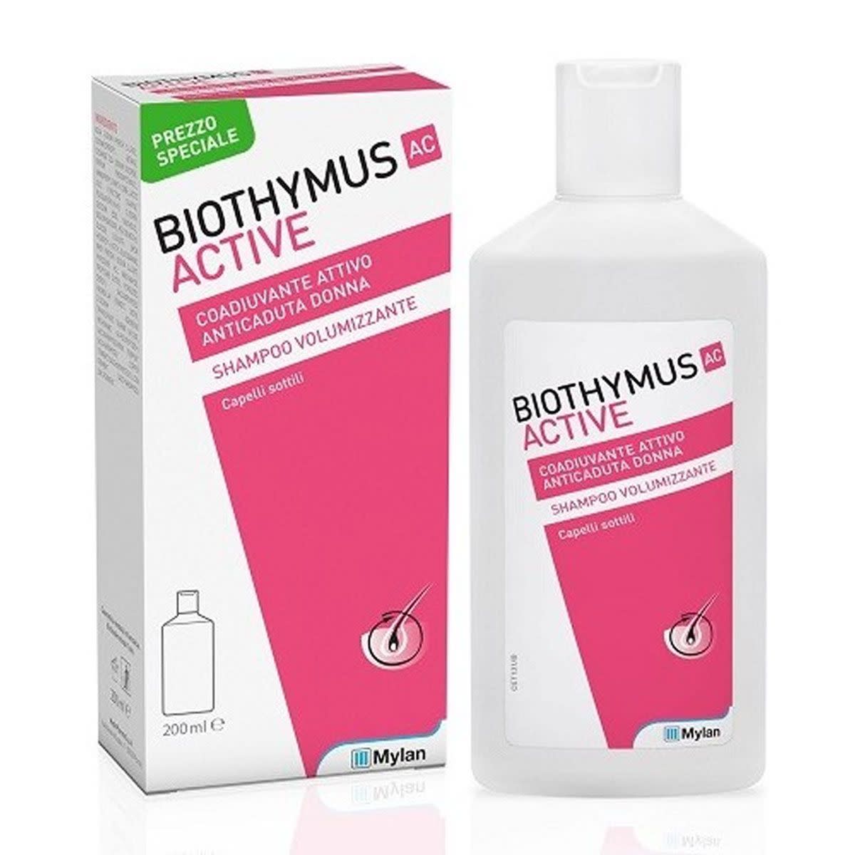 934408663 - Biothymus Biothymus Ac Active Shampoo Donna Volumizzante Anticaduta Capelli 200ml - 7878361_3.jpg