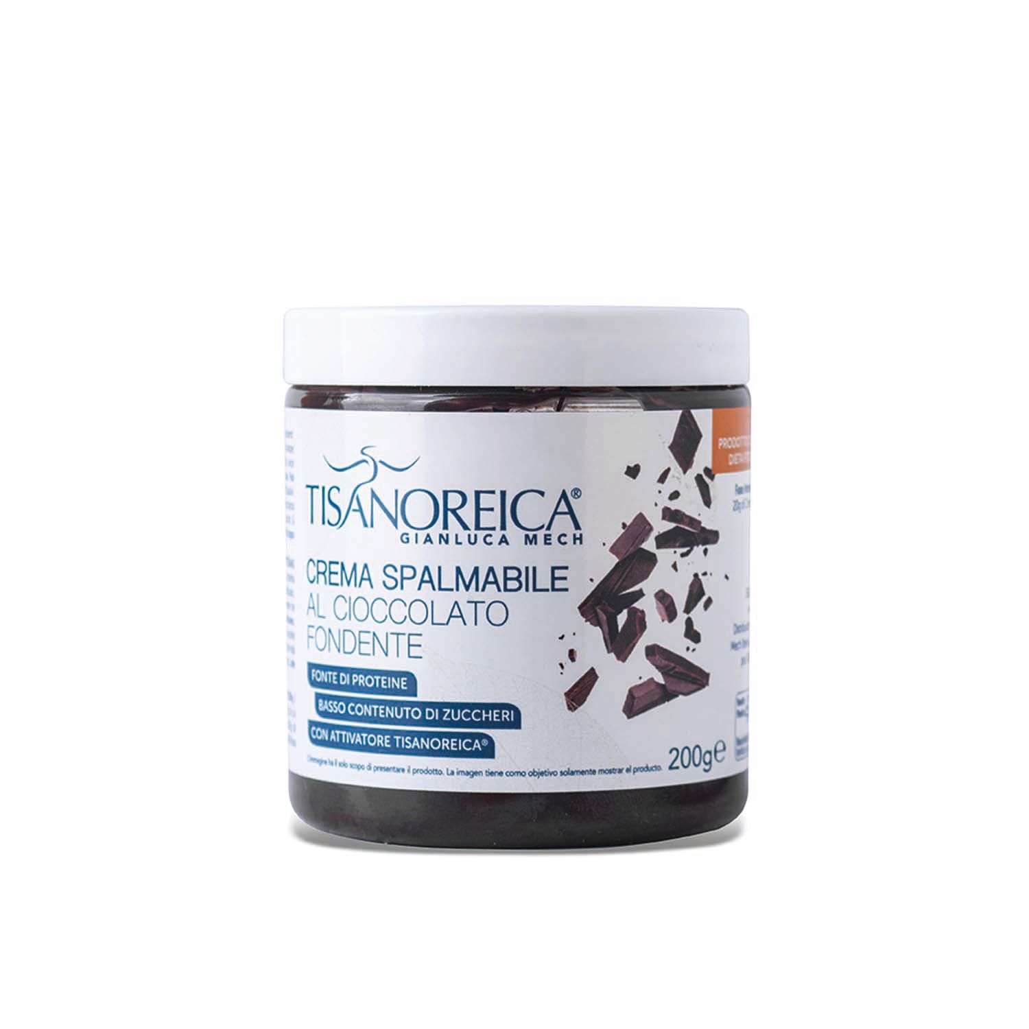 Tisanoreica Crema Spalmabile Proteica Cioccolato Fondente 200g