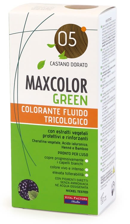 983280431 - MAXCOLOR GREEN 05 CASTANO DORATO 75 ML + BALSAMO 15 ML - 4773045_1.jpg