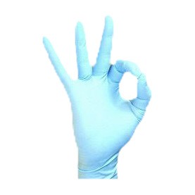 image - 900415769 - Guanto in nitrile misura grande, senza talco, anallergico, non sterile, con superficie microruvida per una presa ottimale, adatto per uso ospedaliero, ambulatoriale, medicazione, laboratori e industria alimentare. - 7870671_2.jpg