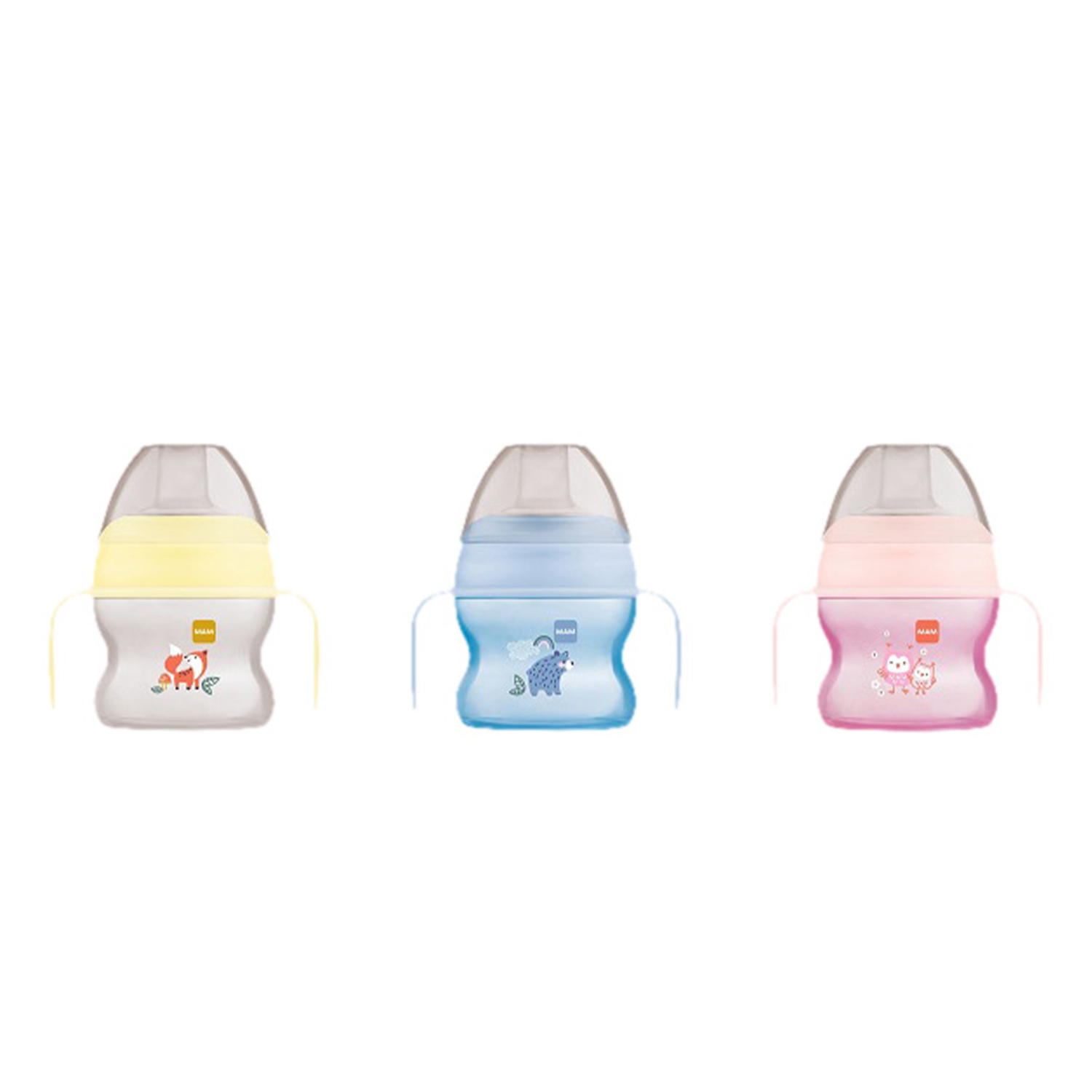 image - 952107528 - Tazza MAM Starter Cup da 150ml, ideale per iniziare il passaggio dal biberon al bicchiere. Beccuccio morbido antigoccia e manici ergonomici, per una presa facile e autonoma. - 4883315_2.jpg