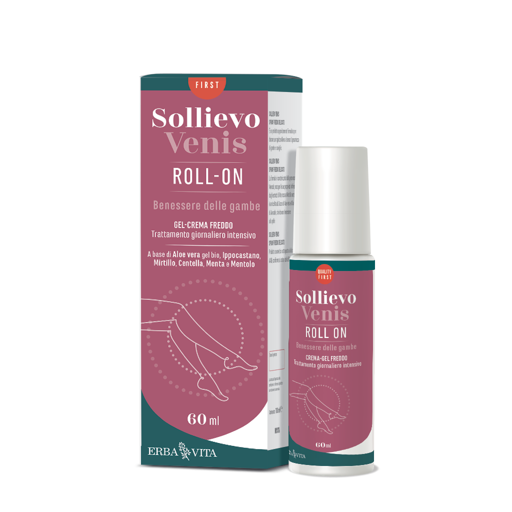 Erba Vita Sollievo Venis Roll On Gambe 60ml