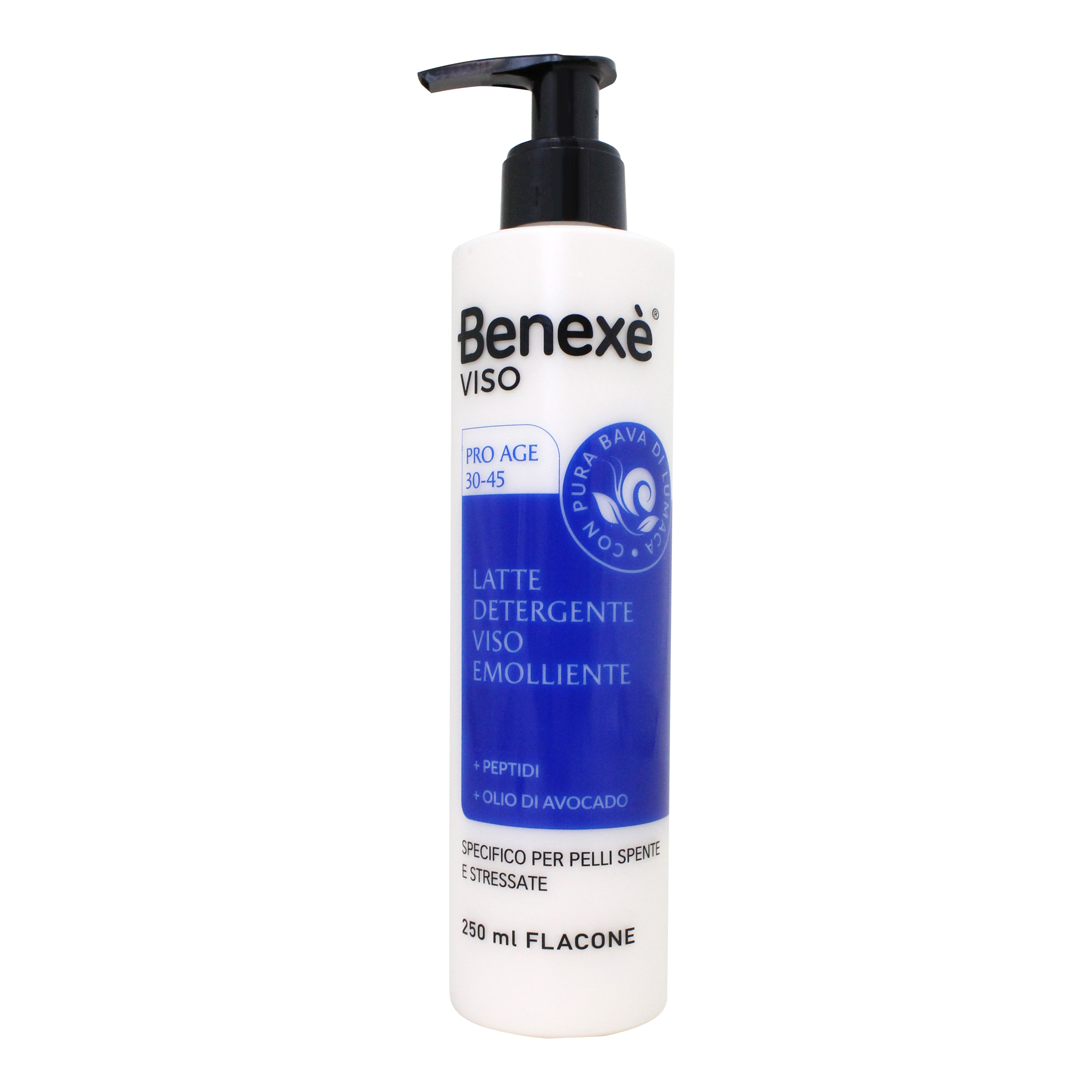 Benexè Viso Latte Detergente Emolliente Per Il Viso Età 30-45 250ml