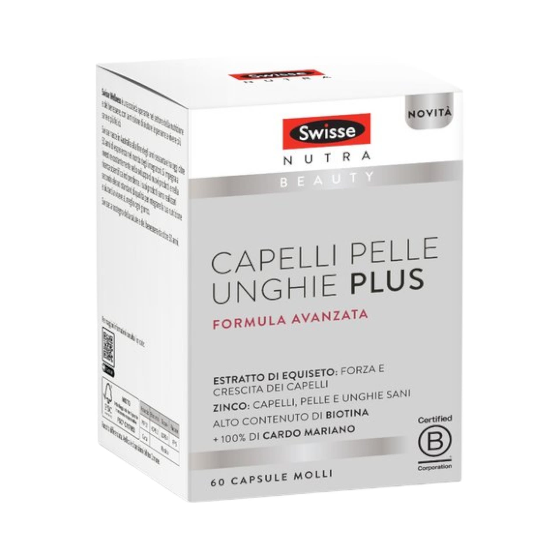 951060223 - SWISSE CAPELLI PELLE UNGHIE PLUS 60 CAPSULE MOLLI - 4856951_6.jpg