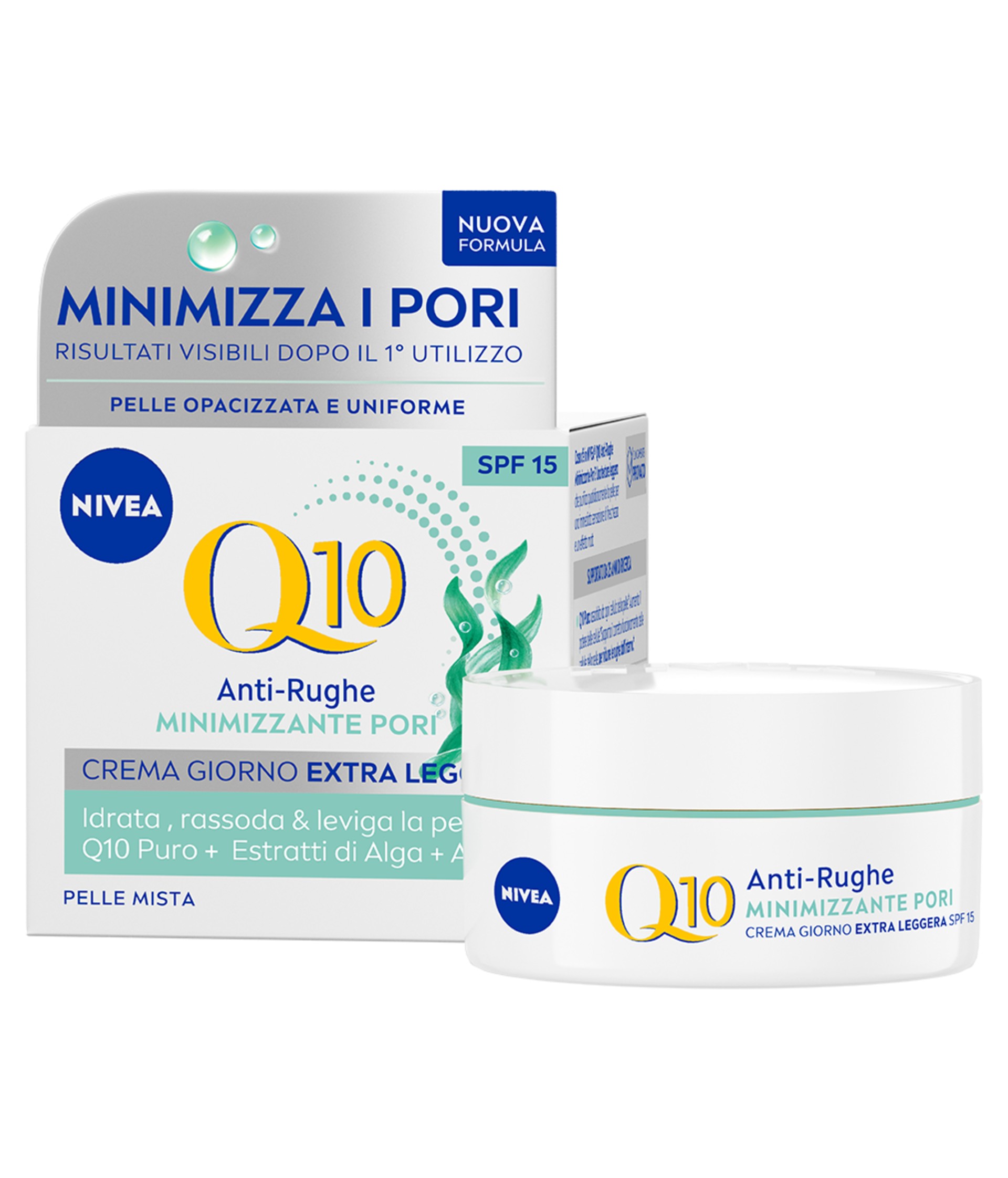Nivea Q10 Anti-rughe Minimizzante Pori Crema Giorno Spf15 50ml