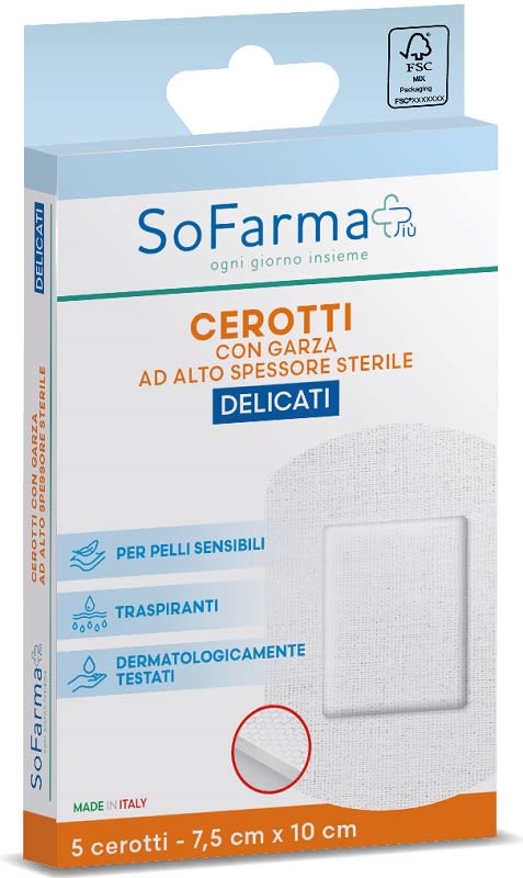 986718916 - CEROTTO DELICATO 7,5X10 CM 5 PEZZI SOFARMAPIU' - 0005549_1.jpg