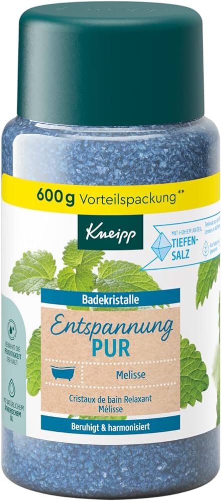 Kneipp Puro Relax Sale Da Bagno Melissa Limone 600g