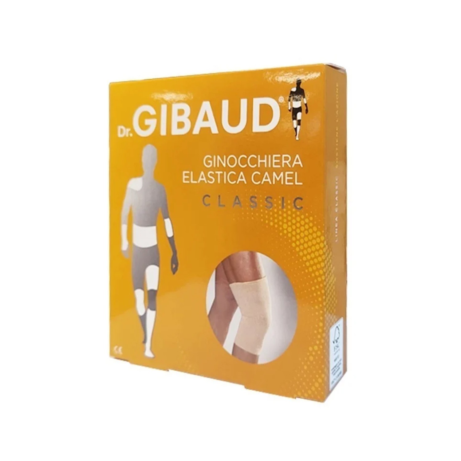 image - 908480787 - Ginocchiera sportiva Camel misura 2, indicata per distorsioni di I grado e postumi traumatici, contribuisce a mantenere la percezione del ginocchio nello spazio. - 4867401_2.jpg