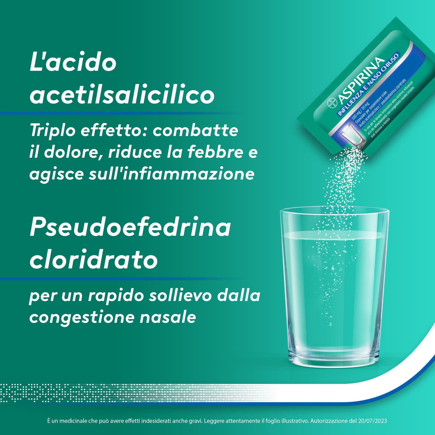 046967028 - ASPIRINA INFLUENZA E NASO CHIUSO*orale 20 bust 500 mg + 30 mg - 7895119_3.jpg