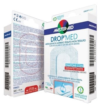 image - 905348379 - Medicazione traspirante in tessuto non tessuto con tampone assorbente contenente clorexidina digluconato 0,5%, ideale per la protezione di ferite e abrasioni. - 7866354_1.jpg