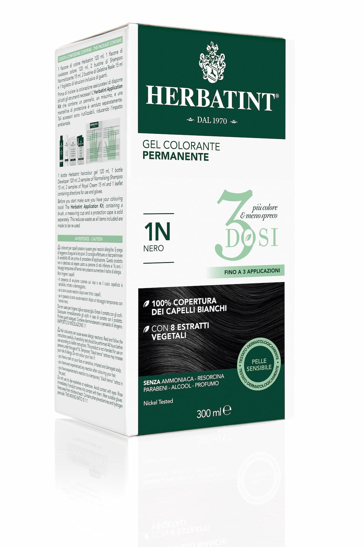 image - 975906658 - Herbatint Gel colorante permanente 3 dosi 1N nero 300ml - 4732906_2.jpg