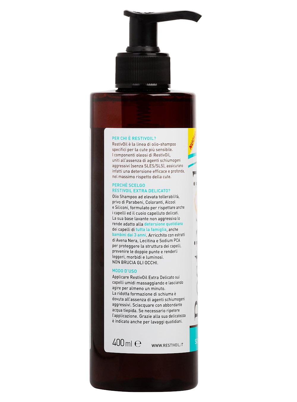 976024947 - Restivoil Shampoo Extra Delicato 400ml - 7894750_3.jpg