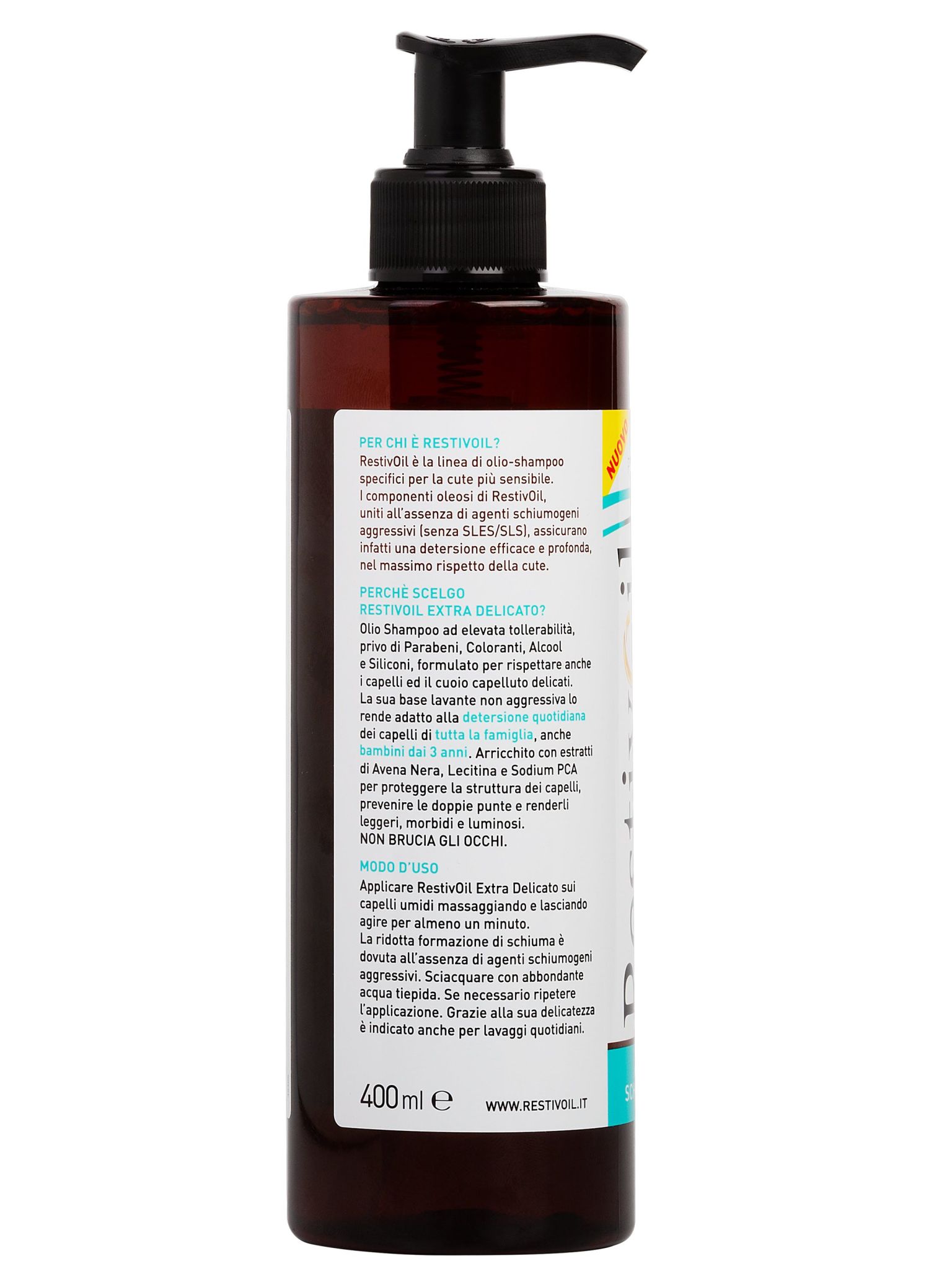 976024947 - Restivoil Shampoo Extra Delicato 400ml - 7894750_3.jpg