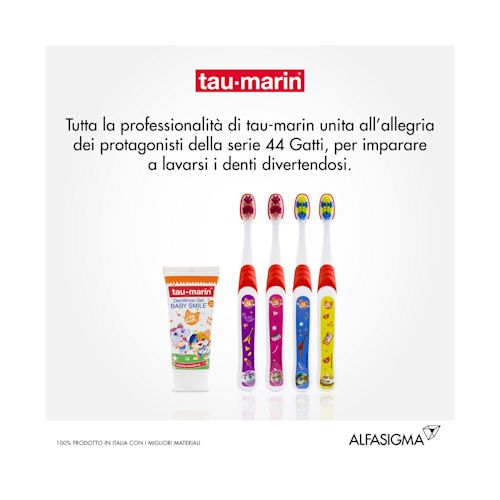 image - 944100460 - TAU MARIN SET BABY SMILE SPECIAL EDITION 44 GATTI DENTIFRICIO FRAGOLA 20 ML + SPAZZOLINO - 4704110_1.jpg