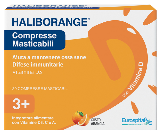 Haliborange Integratore Vitamina D3 30 Compresse