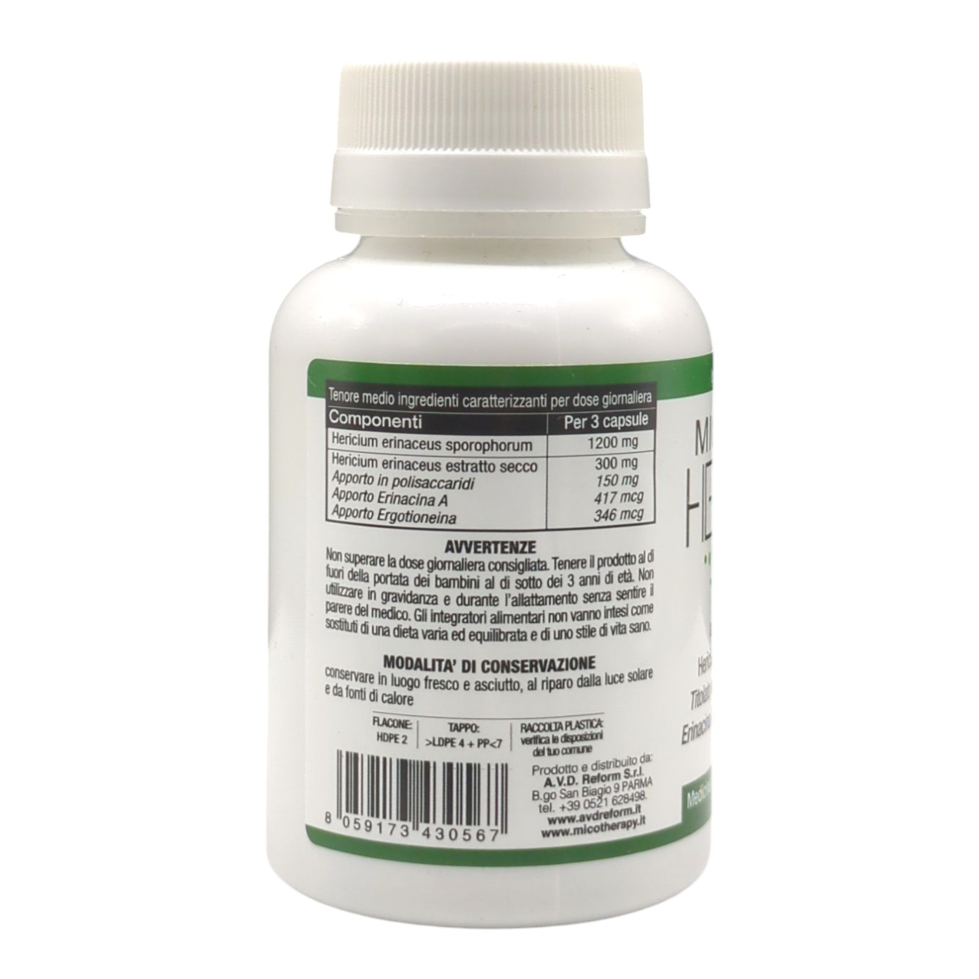 923588990 - MICOTHERAPY HERICIUM 90 CAPSULE FLACONE 53,50 G - 4719119_5.jpg