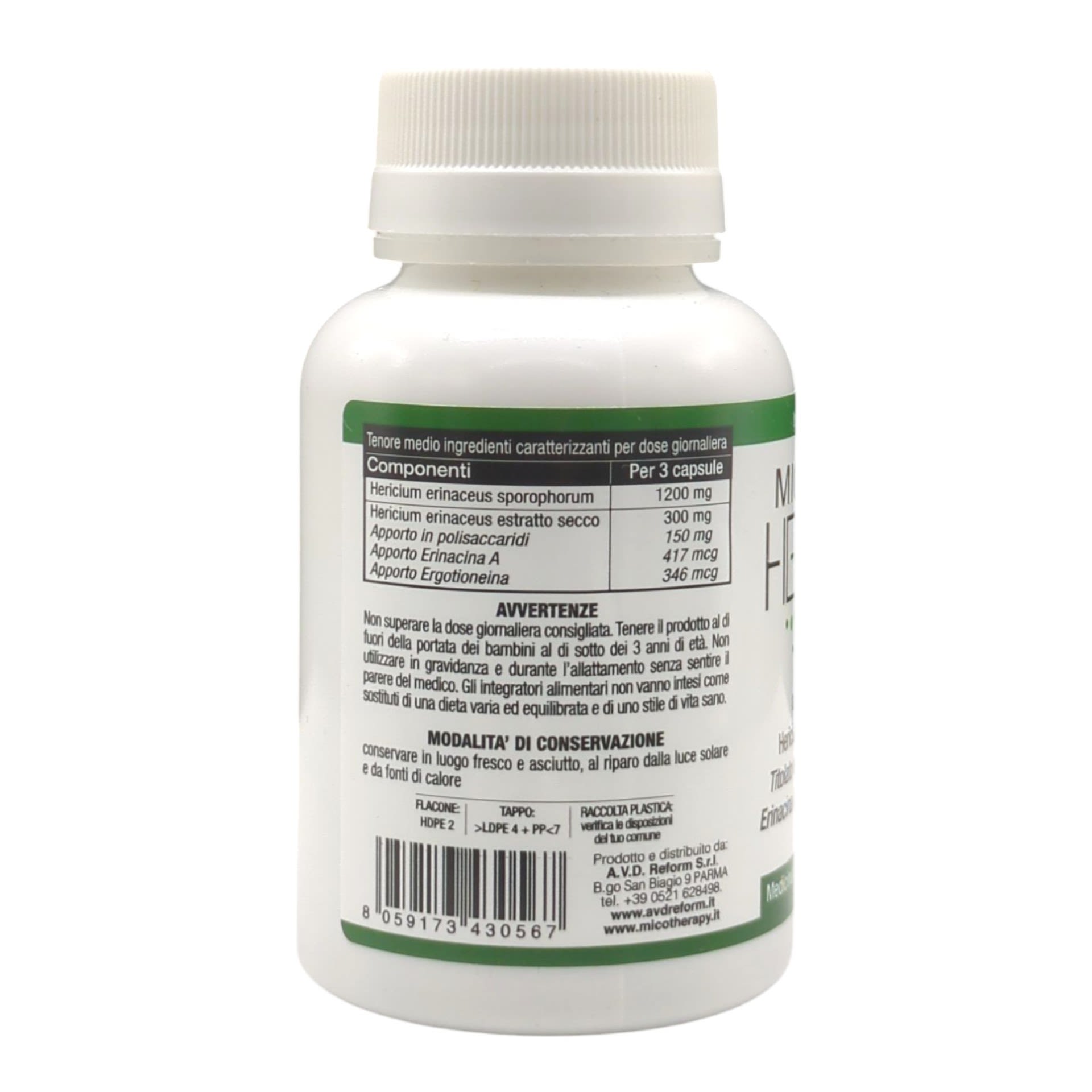 image - 923588990 - MICOTHERAPY HERICIUM 90 CAPSULE FLACONE 53,50 G - 4719119_5.jpg