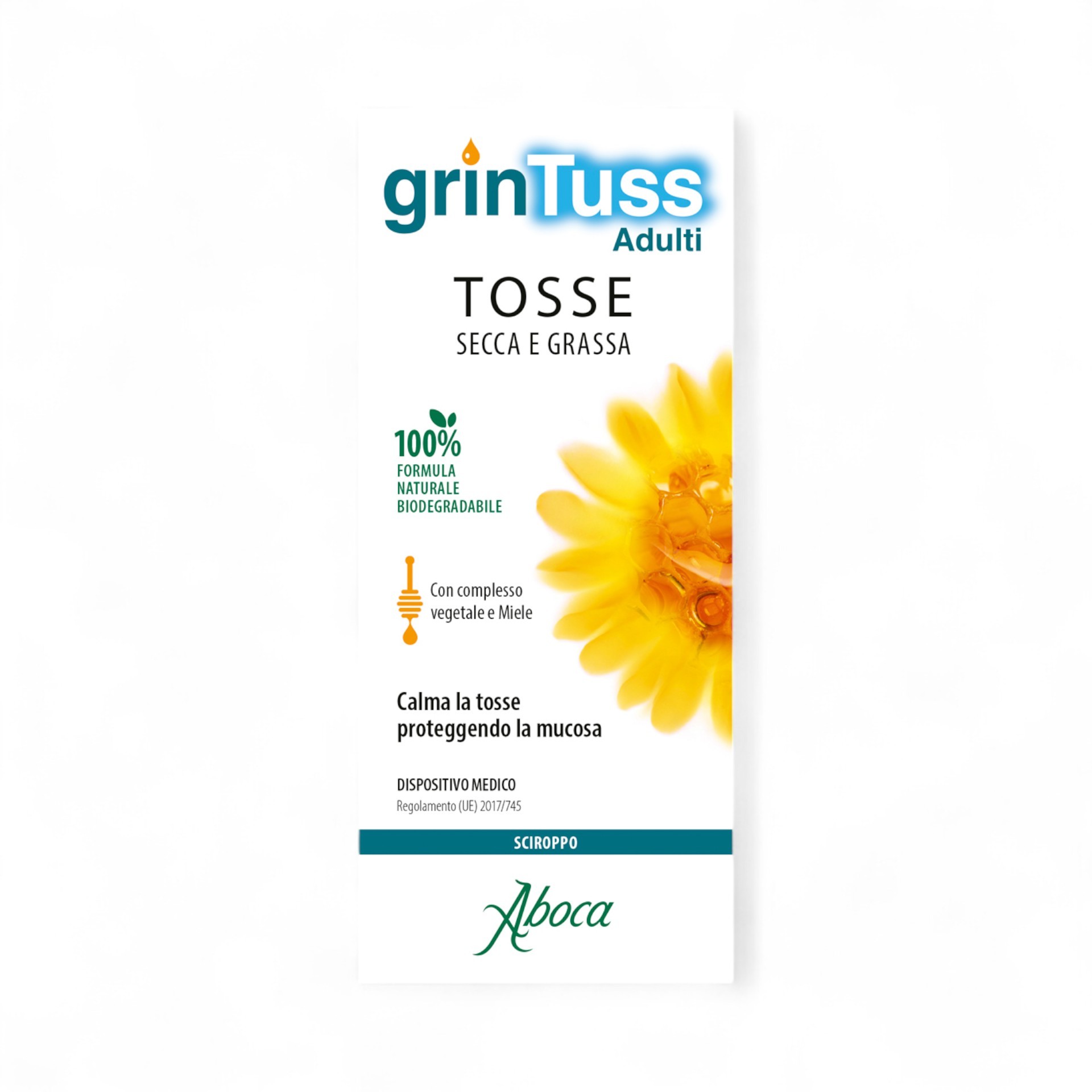 Grintuss Adulti Sciroppo Aboca  per la Tosse 180g