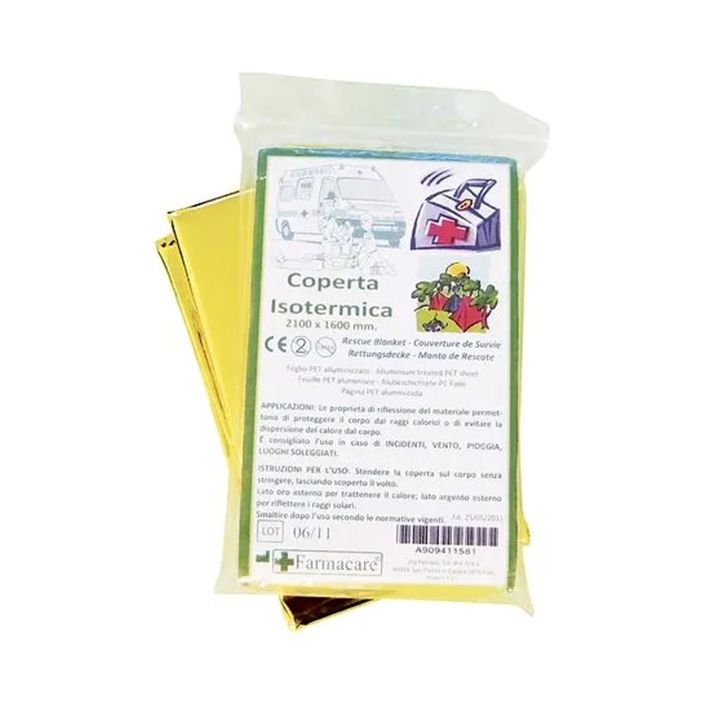 image - 909411581 - Coperta termica monouso che aiuta a mantenere la temperatura corporea, proteggendo da freddo o calore. - 0007059_2.jpg