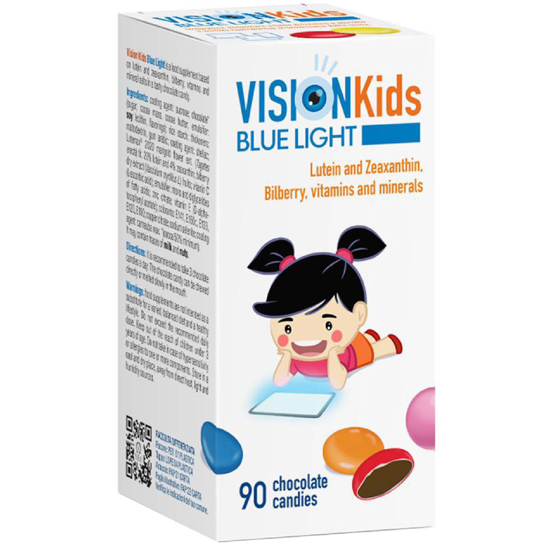 Vision Kids Blue Light Integratore Di Luteina 90 Confetti