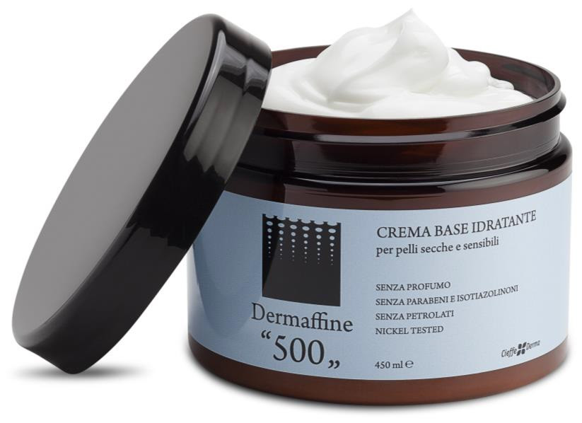 Dermaffine 500 Crema Base Idratante Pelle secca Sensibili 450ml