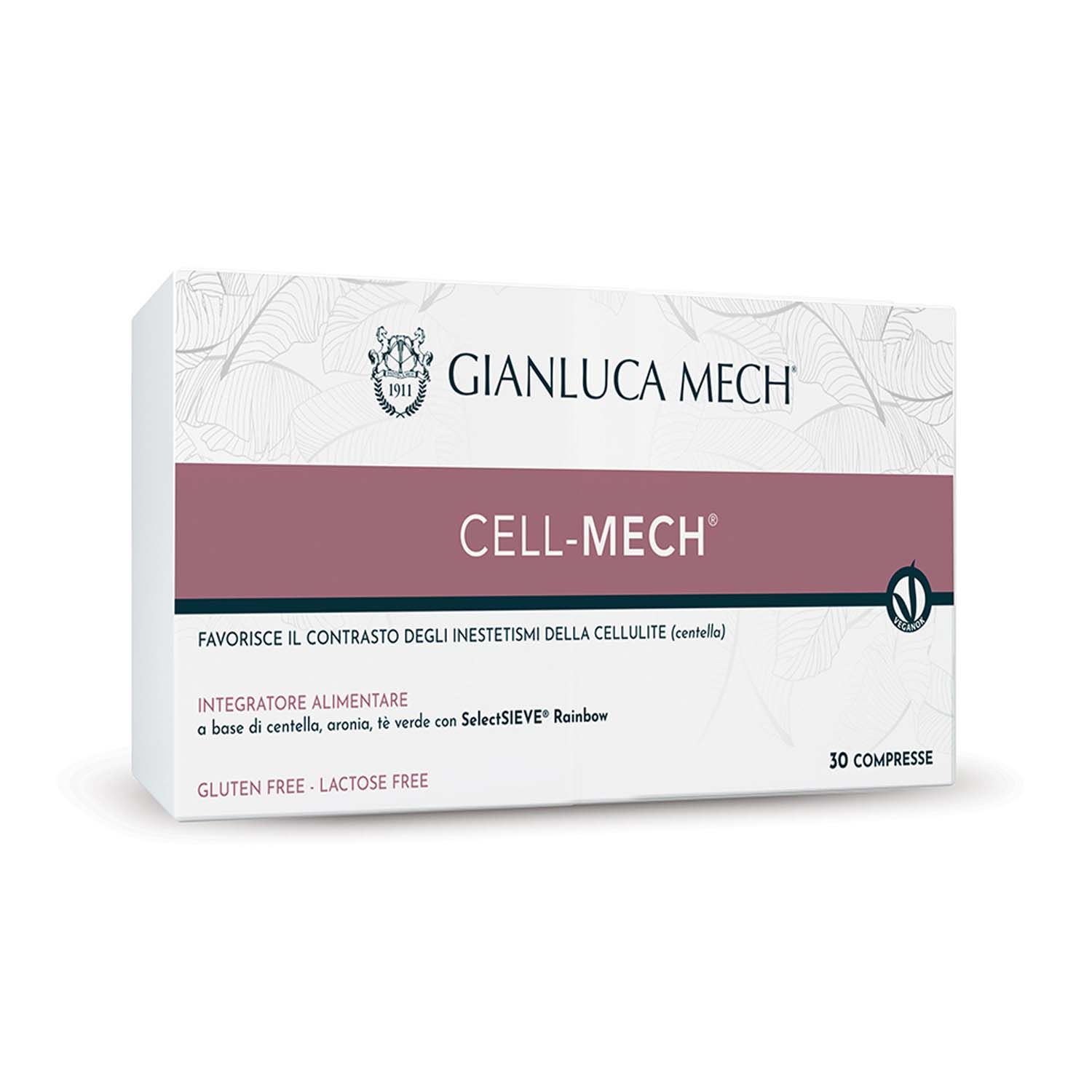 Gianluca Mech Cell Mech Integratore Cellulite 30 Compresse