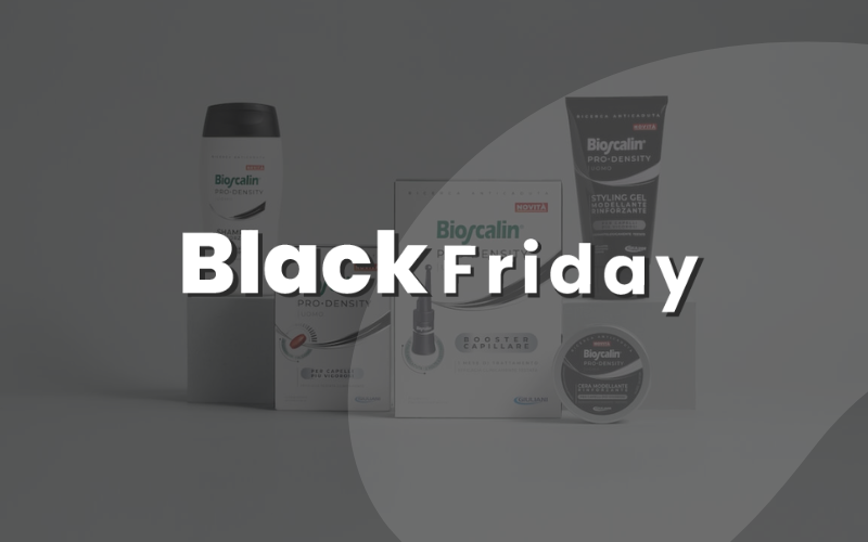 Hero mobile - Bioscalin - Black Friday