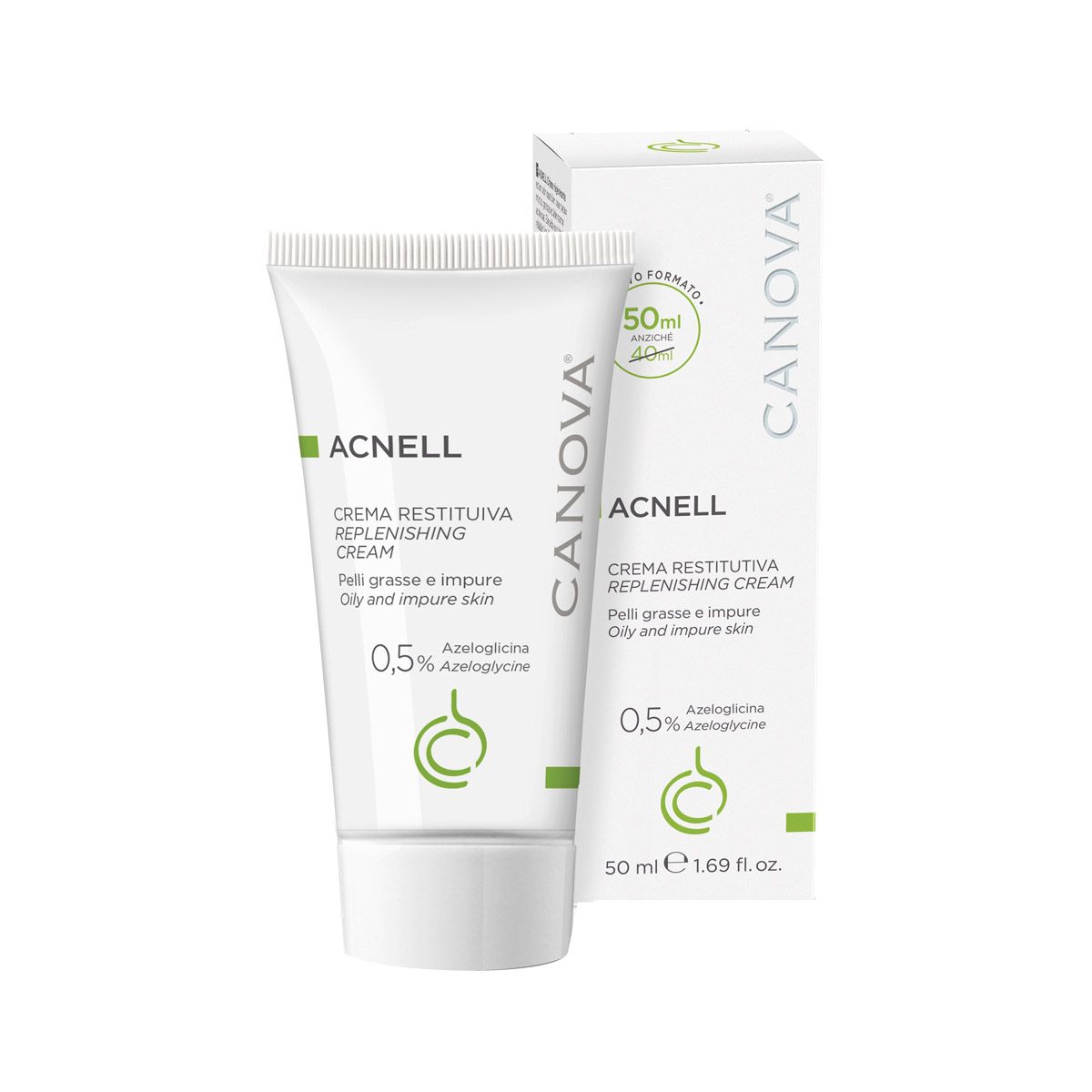 Acnell Crema Canova Trattamento Acne 50ml