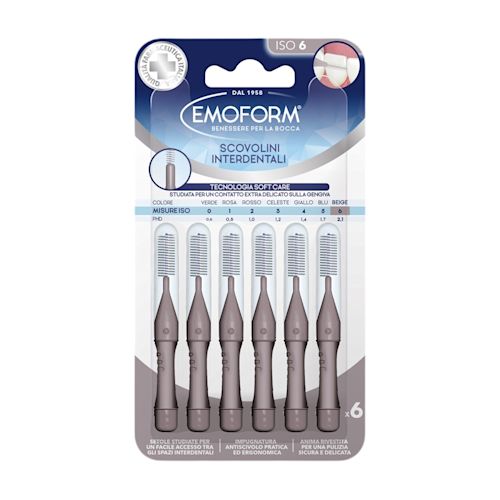 image - 988013835 - Scovolino interdentale con setole progettate per pulire gli spazi tra i denti, dotato di impugnatura ergonomica e cappuccio igienico. - 4751880_2.jpg