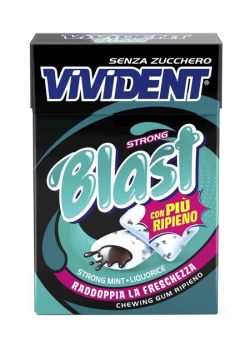 981910464 - Vivident Blast Chewing Gum Ripieno Senza Zucchero Strong Mint Liquorice 30g - 4737977_2.jpg