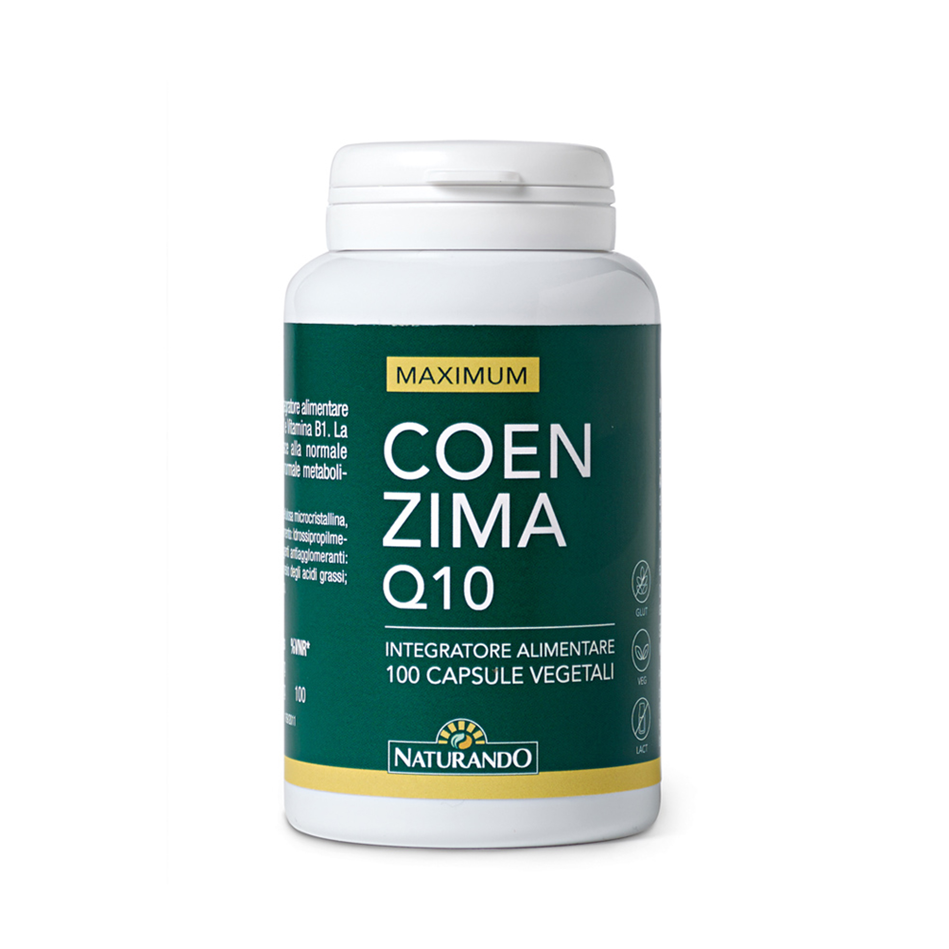 Maximum Coenzima Q10 Con Vitamina B1 100 Capsule