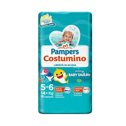 image - 975026547 - PAMPERS COSTUMINO BABY SHARK CP S 5-6 10 PEZZI - 4864446_2.jpg