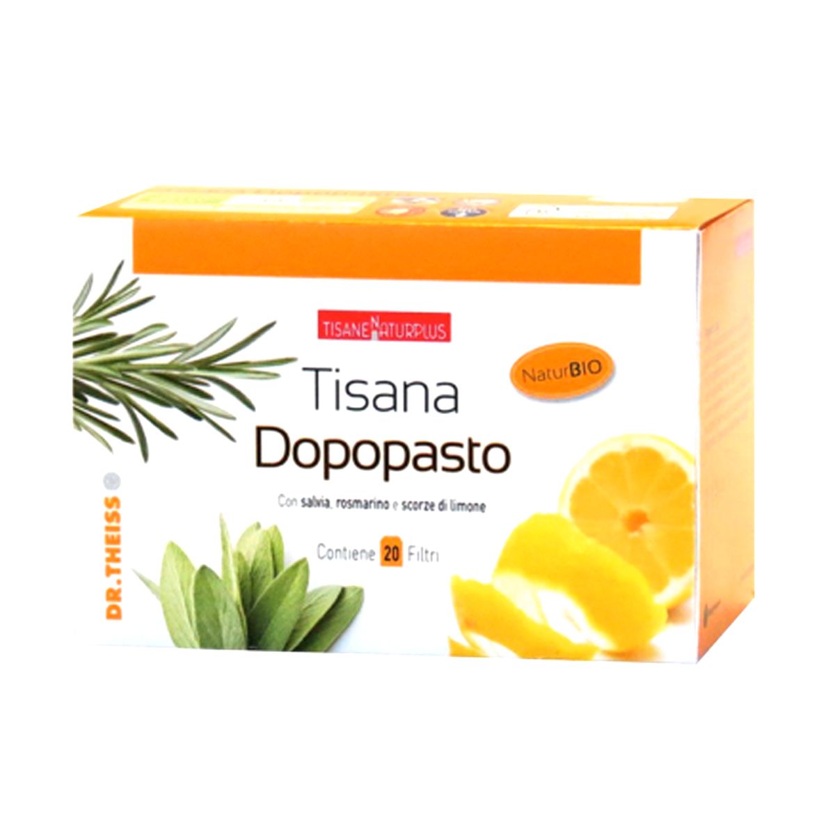 Naturplus Tisana Dopopasto Acidità Di Stomaco 20 Filtri