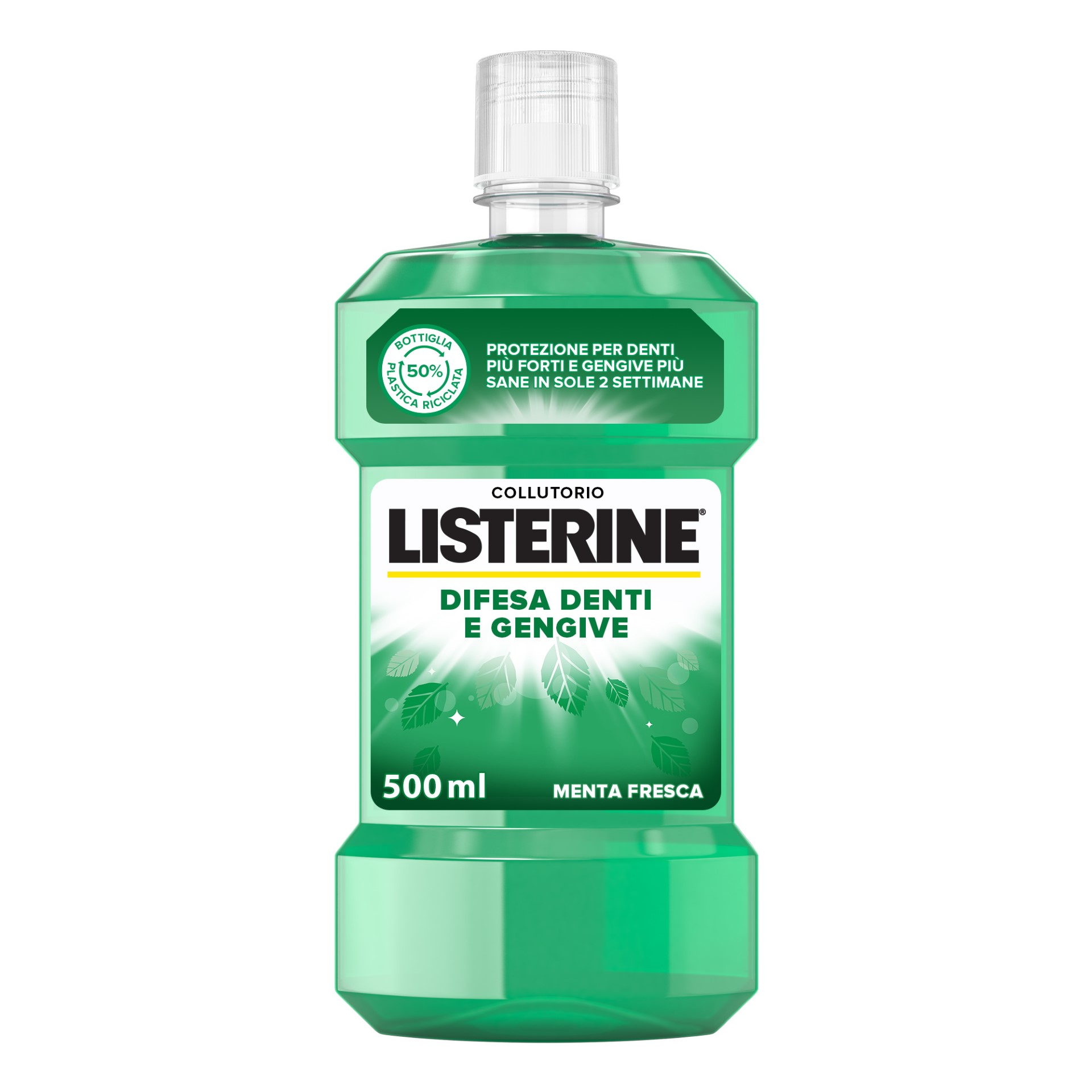 Listerine Collutorio Difesa Denti E Gengive 500ml