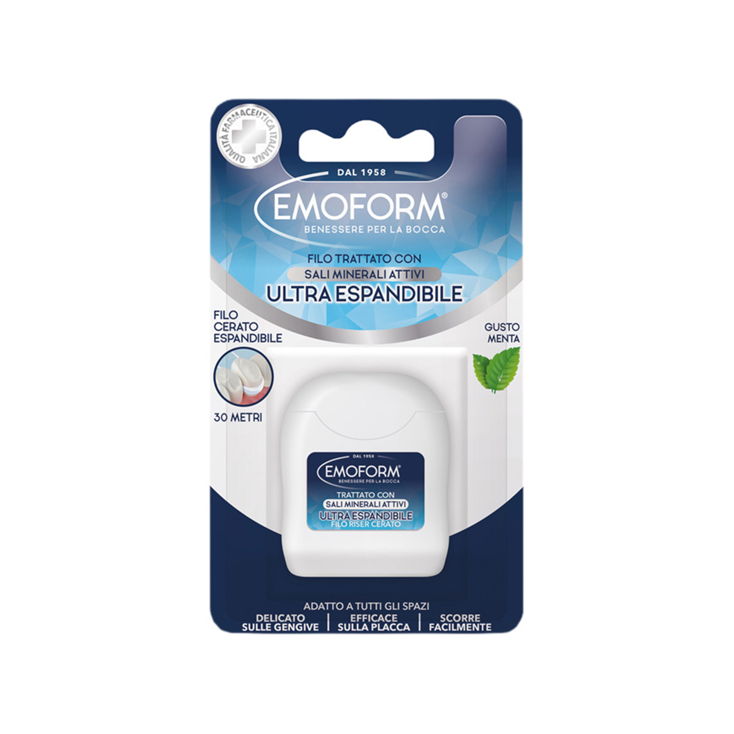 image - 988013722 - Filo interdentale sottile che si espande durante l'utilizzo, adattandosi a tutti gli spazi interdentali per rimuovere i depositi di placca pi&ugrave; difficili. - 4751869_2.jpg