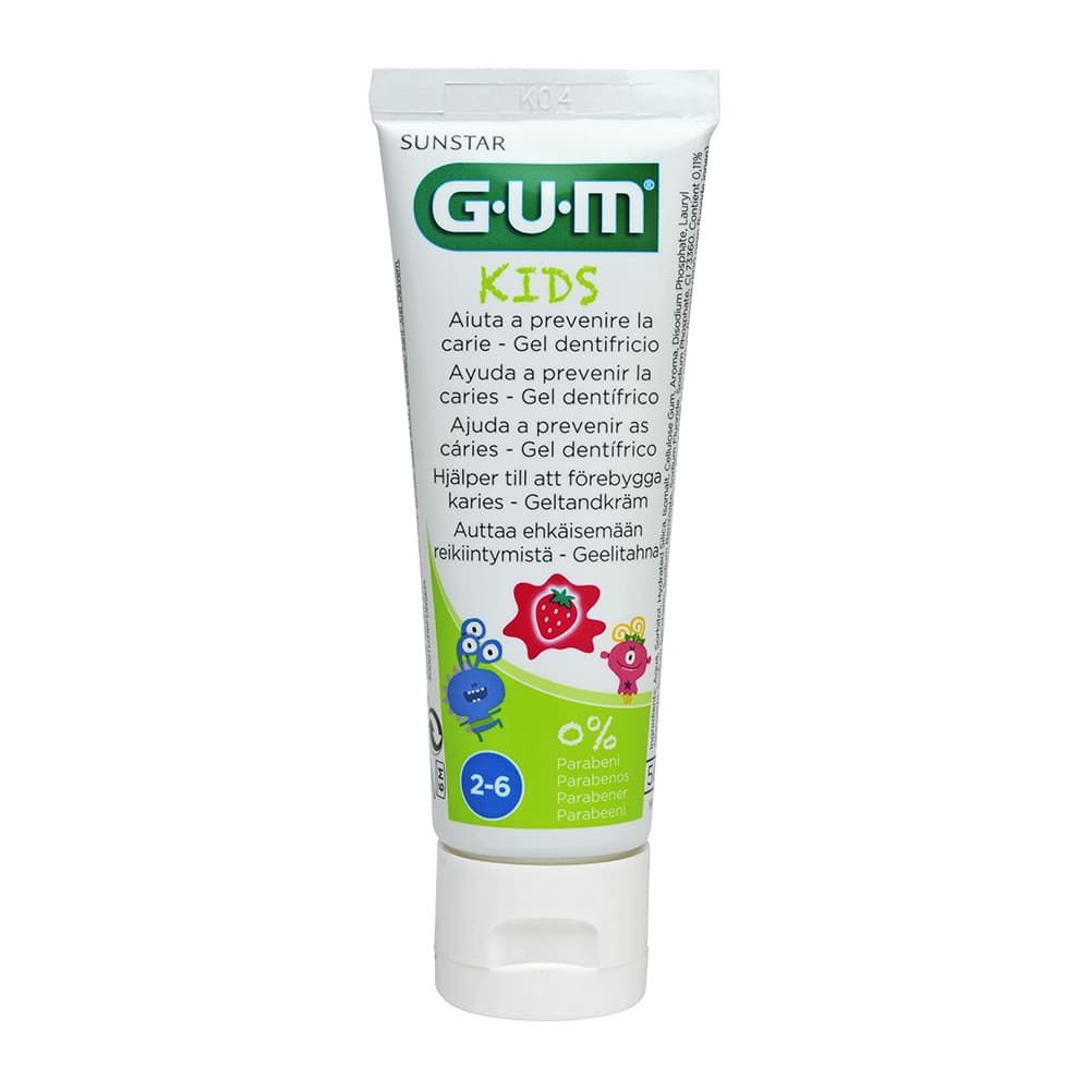 Gum Kids Dentifricio 2/6 Anni 50ml