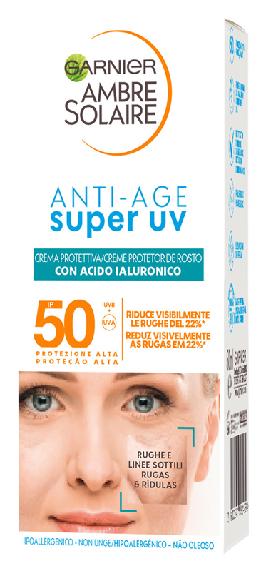 Garnier Ambre Solaire Super Uv Anti-age Ip50+ 50ml