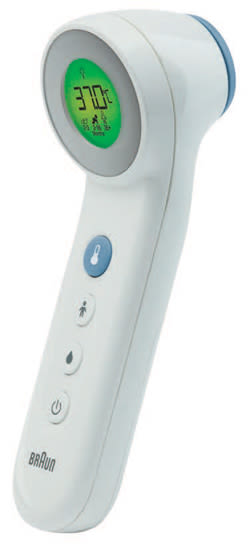 975744032 - TERMOMETRO BRAUN TOUCH + NO TOUCH MODELLO BNT400 3 IN 1 PER MISURAZIONE TEMPERATURA A DISTANZA DELLA FRONTE CIBO E BAGNO - 7895248_1.jpg