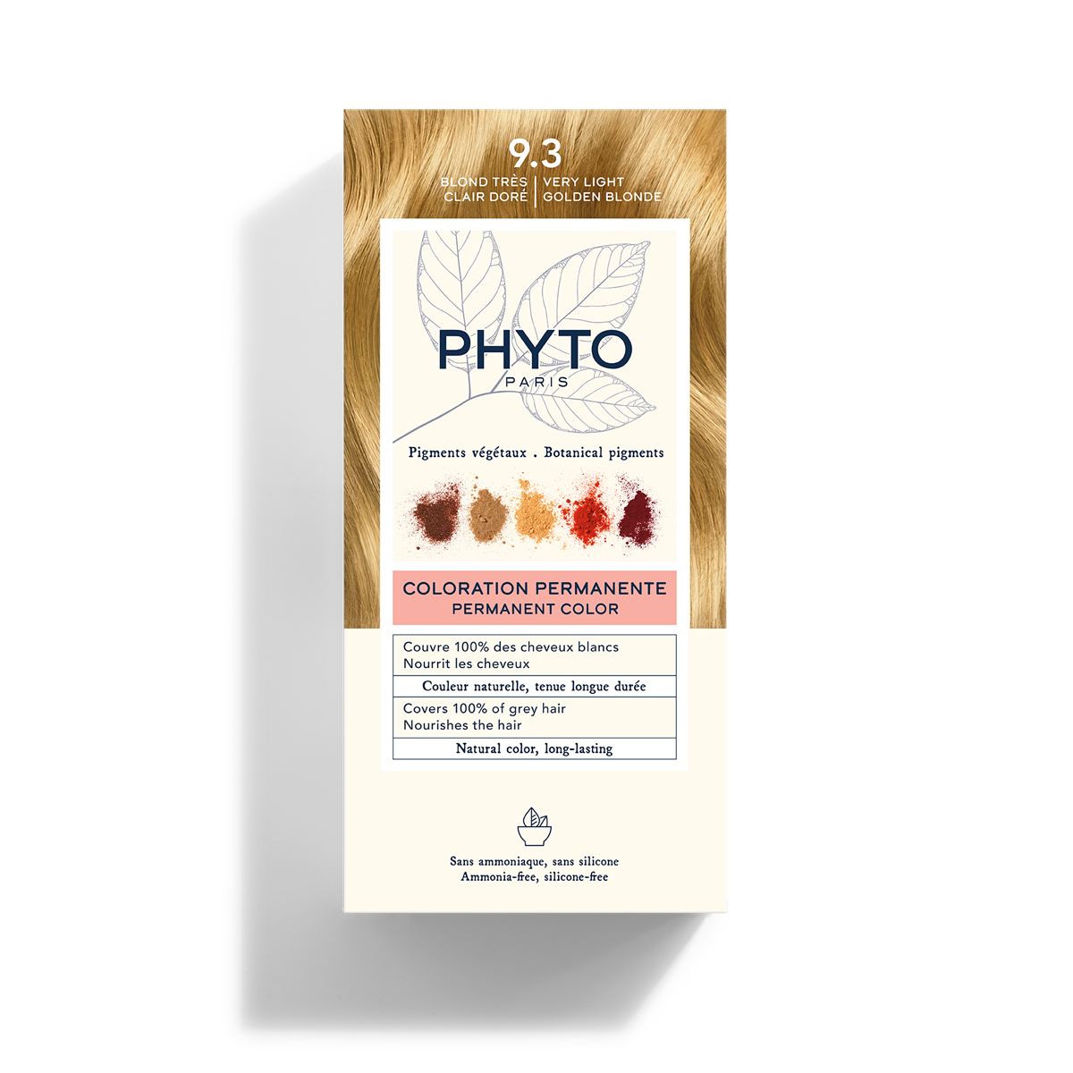 Phyto Phytocolor Kit Colorazione Capelli 9.3 Biondo Chiaro Dorato