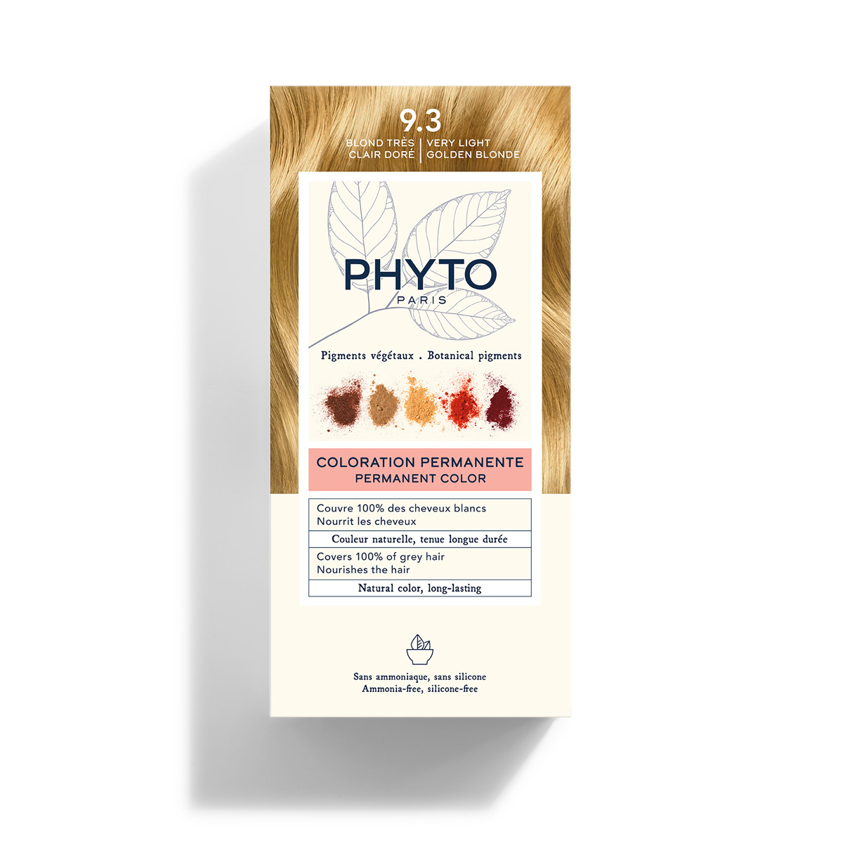 985671003 - Phyto Phytocolor Kit Colorazione Capelli 9.3 Biondo Chiaro Dorato - 4742357_1.jpg