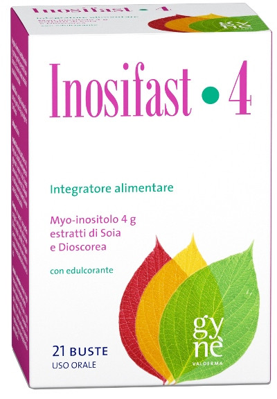 Inosifast 4 Integratore Disturbi Del Ciclo Mestruale 21 Bustine